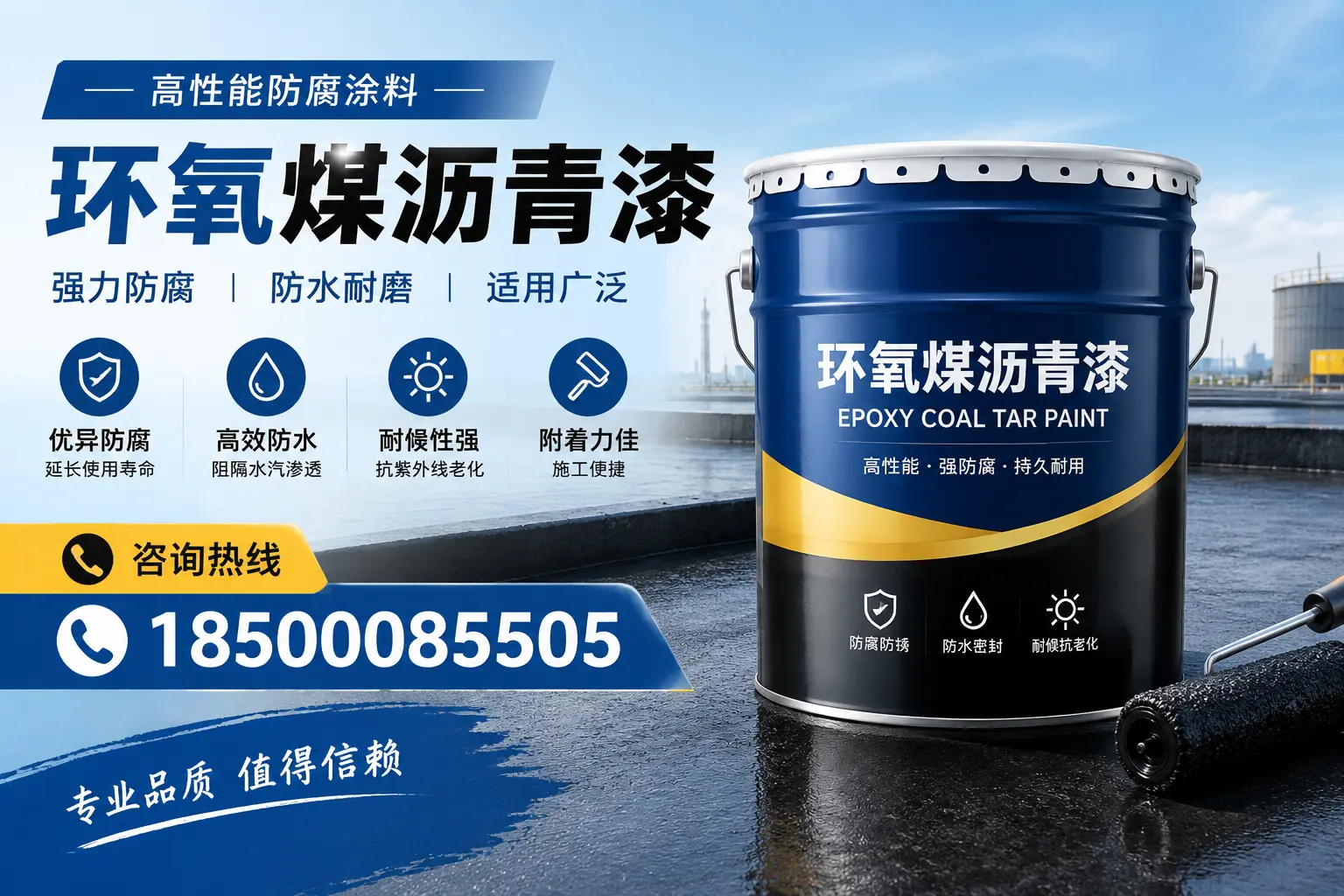 环氧煤沥青漆的主要成分与功能,张家口用户深度了解